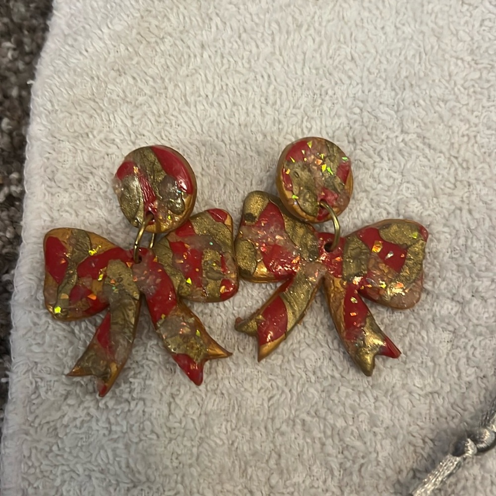 Now earrings